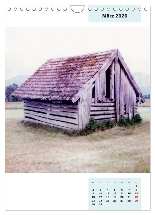 Produktbild: Blaues Land (Wandkalender 2026 DIN A4 hoch), CALVENDO Monatskalender