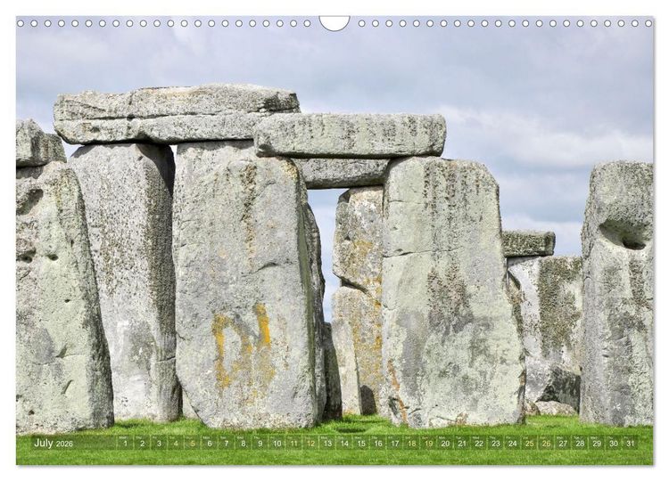 Produktbild: Mysterious Stonehenge (Wall Calendar 2026 DIN A3 landscape), CALVENDO 12 Month Wall Calendar