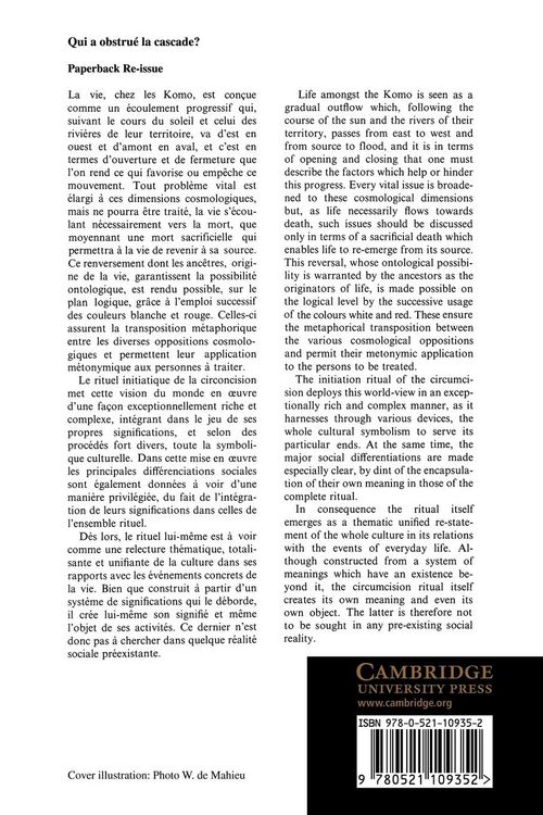 Produktbild: Qui a Obstru La Cascade?