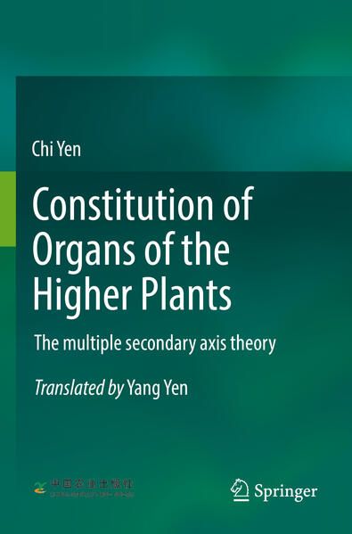 Produktbild: Constitution of Organs of the Higher Plants