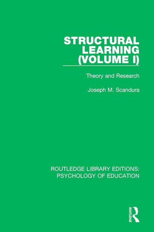 Produktbild: Structural Learning (Volume 1)
