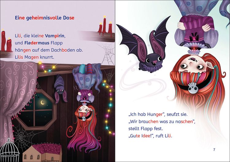 Produktbild: Lesel&ouml;wen 1. Klasse - Der geheime Schatz der Vampire