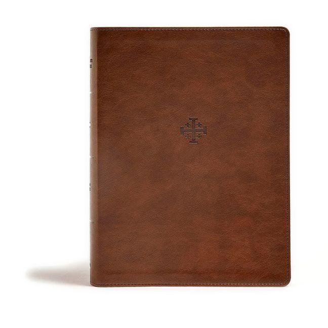 Produktbild: CSB Life Connections Study Bible, Brown Leathertouch