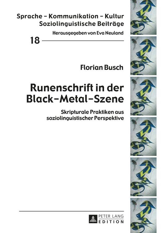 Produktbild: Runenschrift in der Black-Metal-Szene