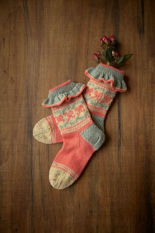 Produktbild: Romantische Socken stricken