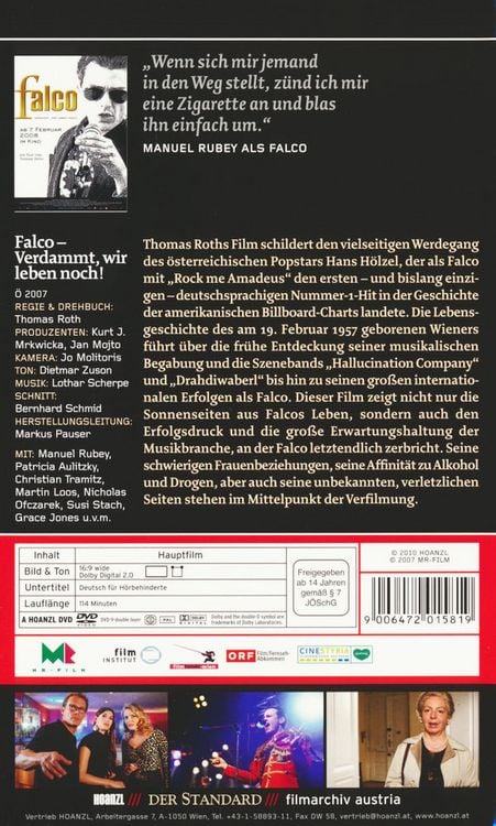 Produktbild: Falco - Verdammt, wir leben noch! - Edition der Standard