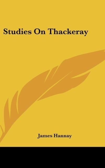 Produktbild: Hannay, J: Studies On Thackeray
