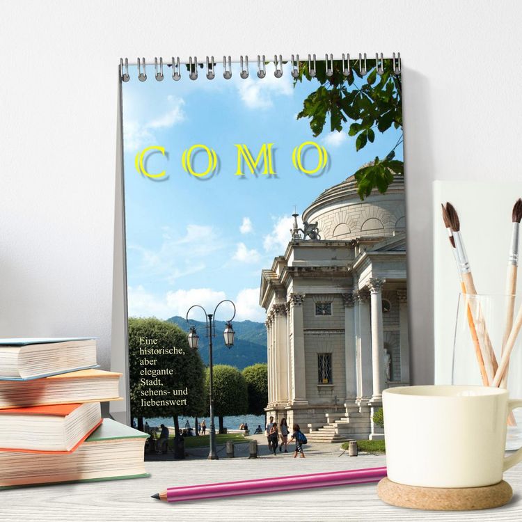 Produktbild: Como, sehens- und liebenswert (Tischkalender 2026 DIN A5 hoch), CALVENDO Monatskalender