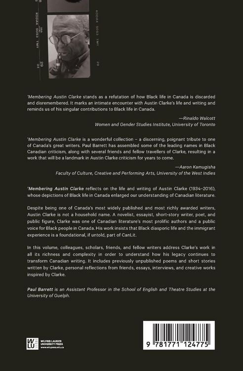 Produktbild: 'Membering Austin Clarke