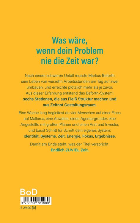 Produktbild: Endlich zuviel Zeit