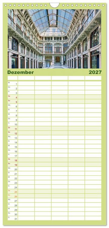 Produktbild: Familienplaner 2027 - Piemont - Norditaliens stille Sch&ouml;nheit mit 5 Spalten (Wandkalender, 21 x 45 cm) CALVENDO