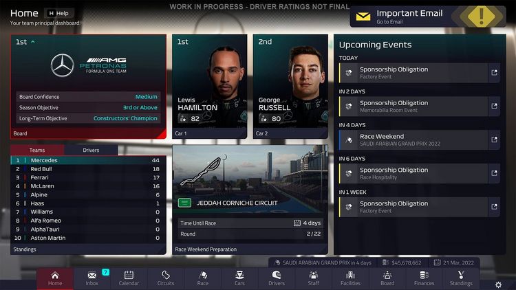 Produktbild: F1 Manager 2022