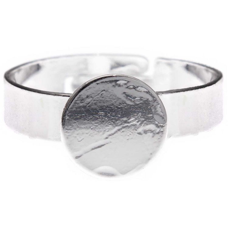 Produktbild: Ring, gr&ouml;&szlig;enverstellbar,mit runder Klebefl&auml;che, 2 Stk