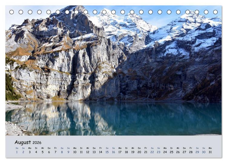 Produktbild: Gipfel Blicke (Tischkalender 2026 DIN A5 quer), CALVENDO Monatskalender