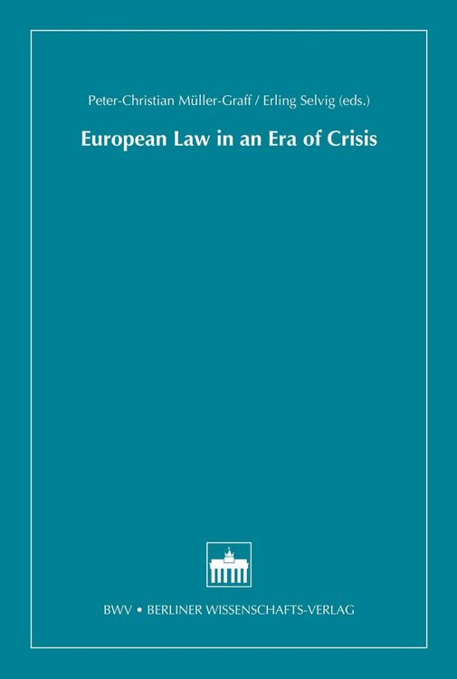 Produktbild: European Law in an Era of Crisis