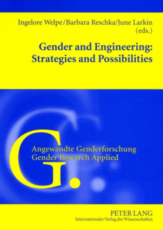 Produktbild: Gender and Engineering: Strategies and Possibilities