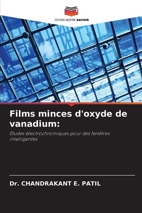 Produktbild: Films minces d'oxyde de vanadium: