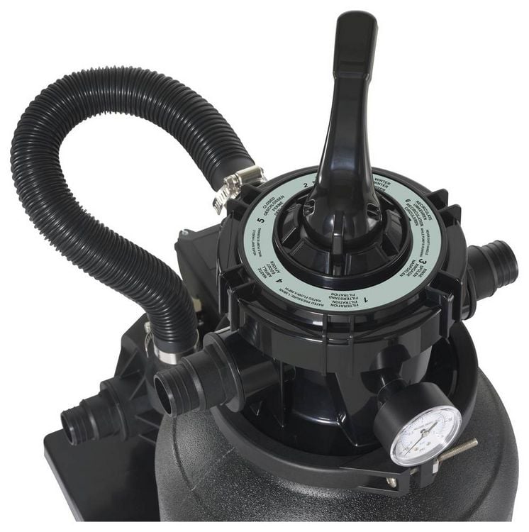 Produktbild: TOOLCRAFT TO-10197435 Sandfilteranlage 7900 l/h 7.5m
