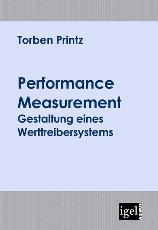 Produktbild: Performance Measurement
