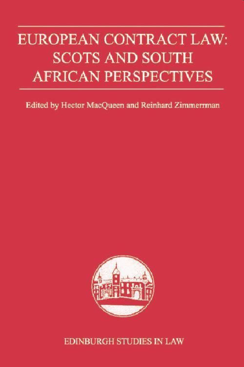 Produktbild: The European Contract Law