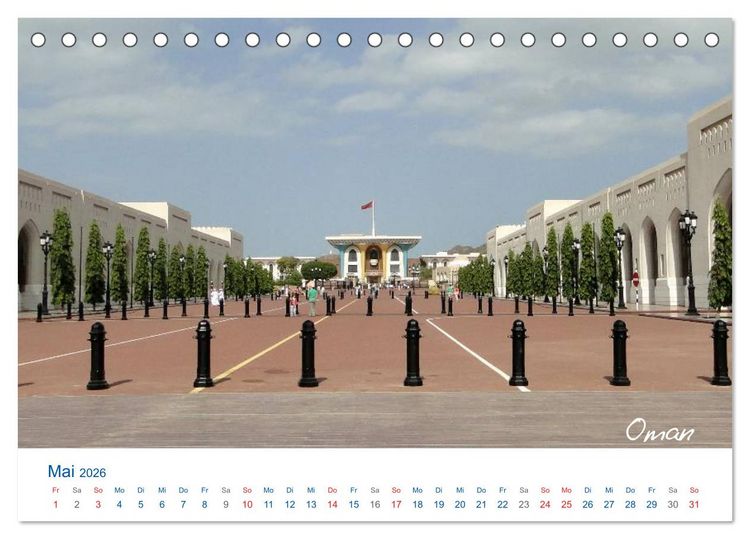 Produktbild: Vereinigte Arabische Emirate (Tischkalender 2026 DIN A5 quer), CALVENDO Monatskalender