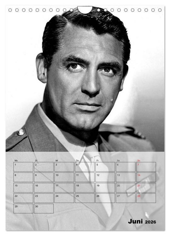 Produktbild: Filmstars - Legenden der goldenen Filmjahre (Wandkalender 2026 DIN A4 hoch), CALVENDO Monatskalender