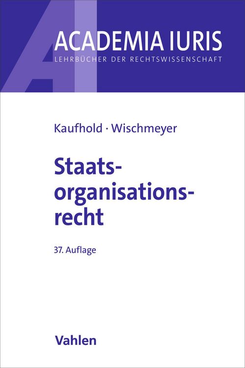 Produktbild: Staatsorganisationsrecht
