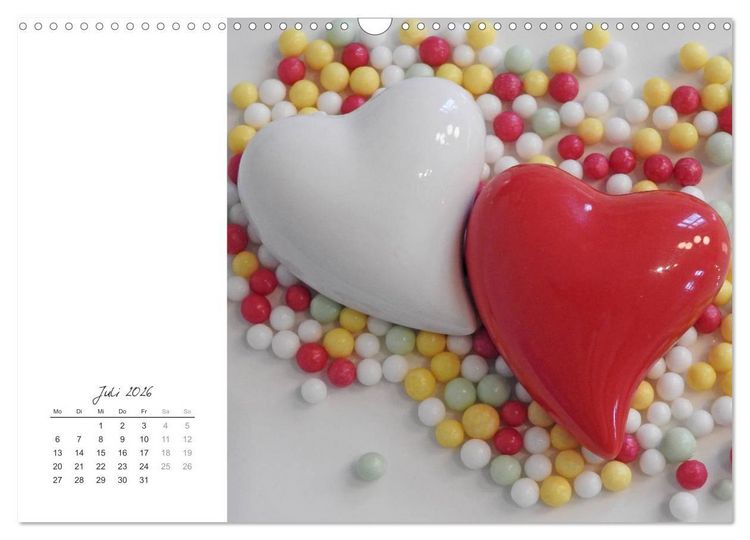 Produktbild: Ein Kalender voll Liebe (Wandkalender 2026 DIN A3 quer), CALVENDO Monatskalender