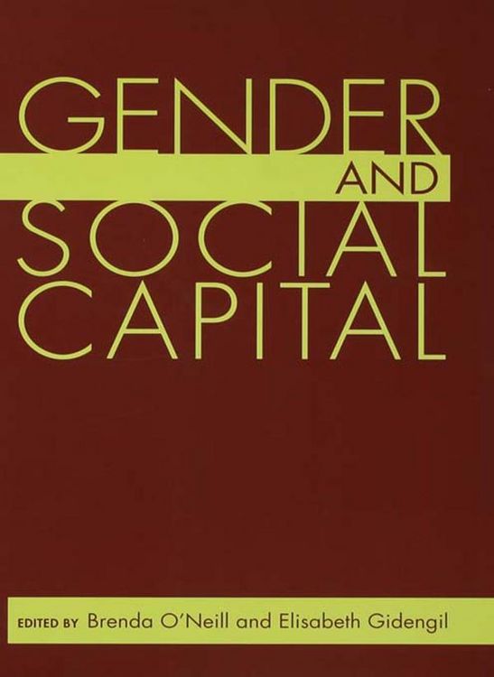 Produktbild: Gender and Social Capital