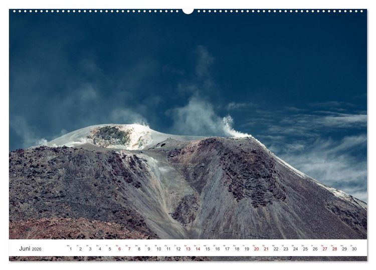 Produktbild: Chile - Die stille Kraft der Atacama (hochwertiger Premium Wandkalender 2026 DIN A2 quer), Kunstdruck in Hochglanz