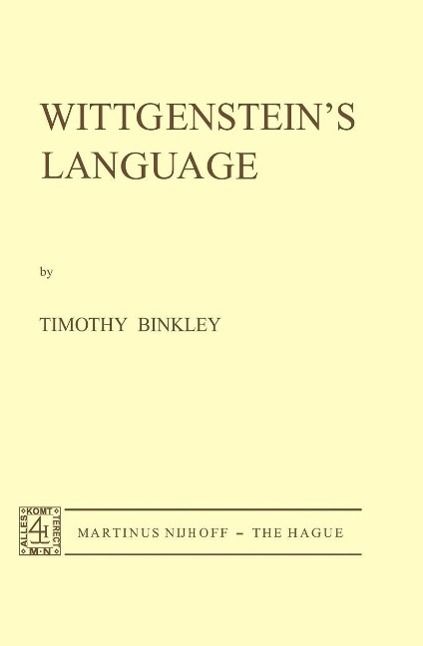 Produktbild: Wittgenstein's Language