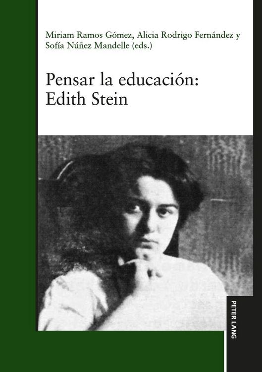 Produktbild: Pensar la educaci&oacute;n: Edith Stein