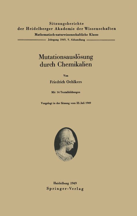 Produktbild: Mutationsausl&ouml;sung durch Chemikalien