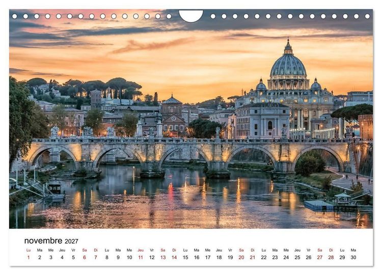 Produktbild: Rome, La Cit&eacute; &Eacute;ternelle (Calendrier mural 2027 DIN A4 vertical), CALVENDO calendrier mensuel