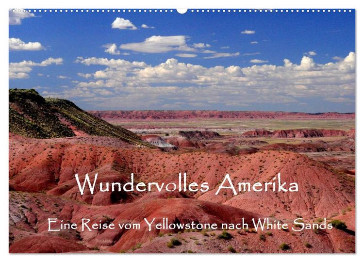 Produktbild: Wundervolles Amerika (Wandkalender 2026 DIN A2 quer), CALVENDO Monatskalender