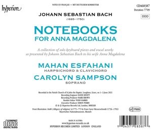 Produktbild: Das Notenb&uuml;chlein der Anna Magdalena Bach 1725
