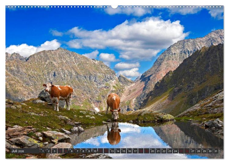 Produktbild: Kimm eina in den Lungau (hochwertiger Premium Wandkalender 2026 DIN A2 quer), Kunstdruck in Hochglanz