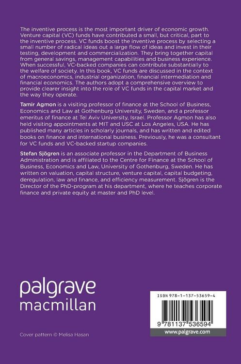 Produktbild: Venture Capital and the Inventive Process