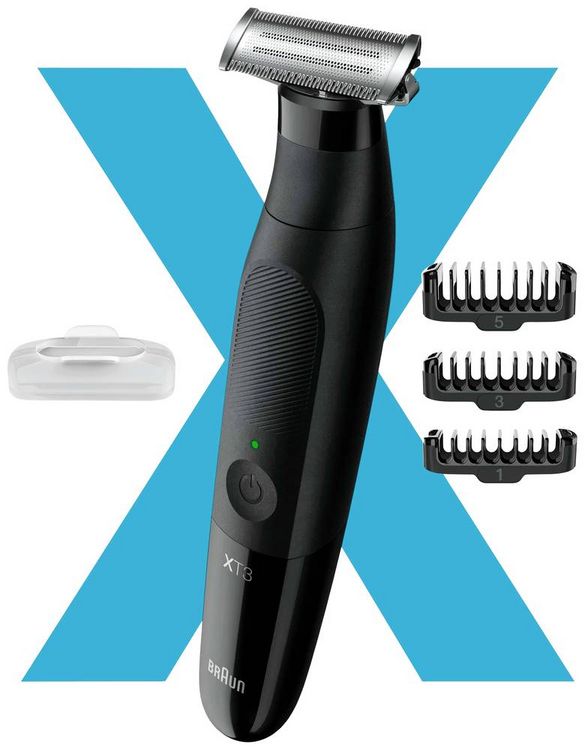 Produktbild: Braun XT3100 Bartschneider, Haarschneider, K&ouml;rperhaartrimmer abwaschbar Schwarz