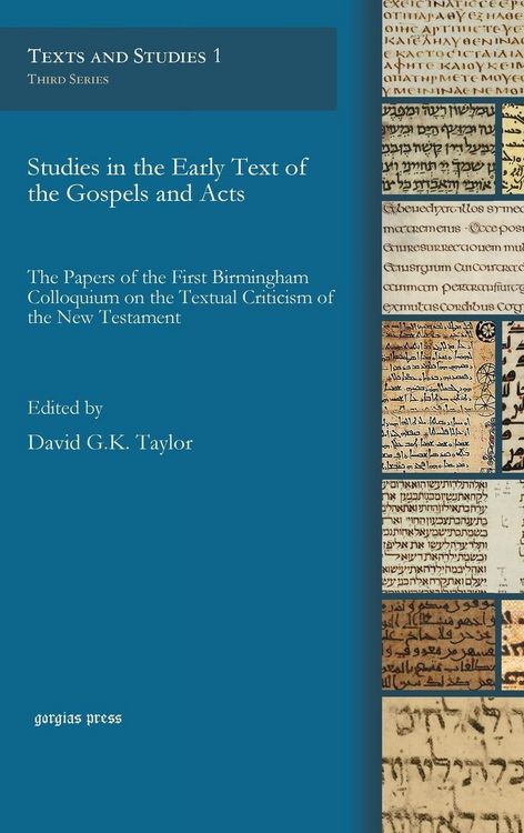 Produktbild: Studies in the Early Text of the Gospels and Acts
