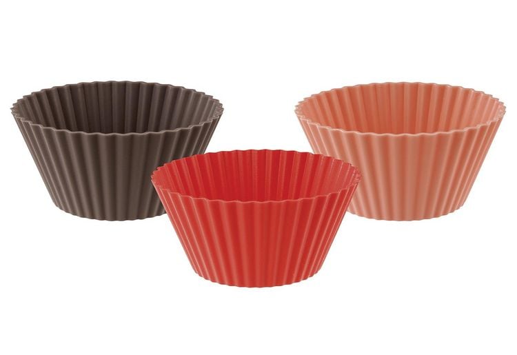 Produktbild: Set mit 12 Dr. Oetke Muffinfoermchen aus Silikon