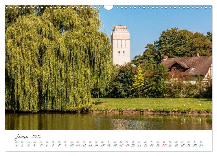 Produktbild: Delmenhorst Sp&auml;tsommerbilder (Wandkalender 2026 DIN A3 quer), CALVENDO Monatskalender