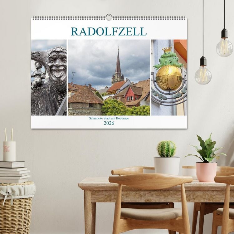 Produktbild: Radolfzell - schmucke Stadt am Bodensee (Wandkalender 2026 DIN A2 quer), CALVENDO Monatskalender
