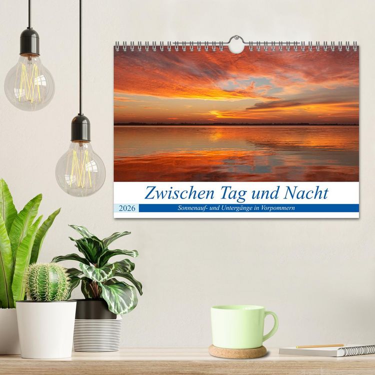 Produktbild: Vorpommern zwichen Tag und Nacht (Wandkalender 2026 DIN A4 quer), CALVENDO Monatskalender