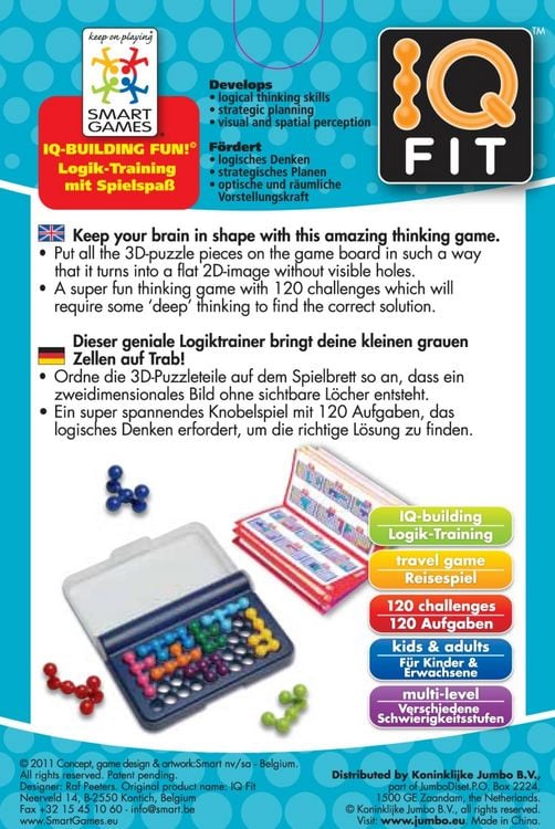 Produktbild: IQ Fit (Spiel)