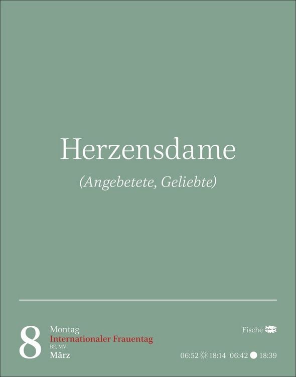 Produktbild: Duden Vergessene Wortsch&auml;tze Tagesabrei&szlig;kalender 2027
