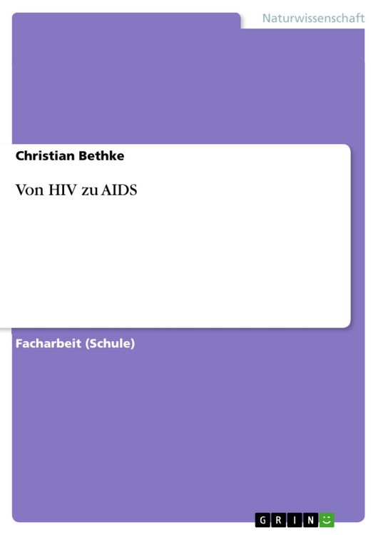 Produktbild: Von Hiv Zu Aids