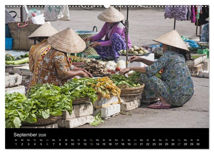 Produktbild: Vietnam (Wandkalender 2026 DIN A2 quer), CALVENDO Monatskalender