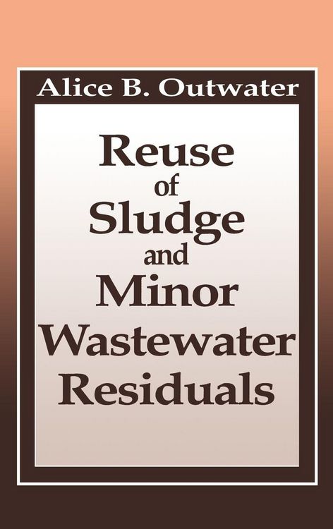 Produktbild: Reuse of Sludge and Minor Wastewater Residuals