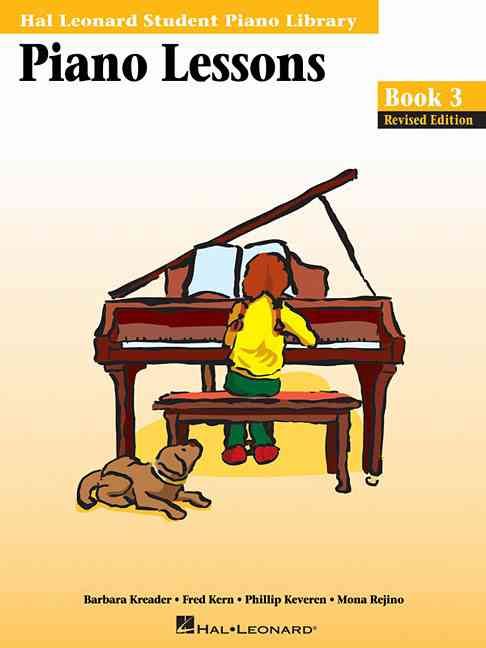 Produktbild: Piano Lessons Book 3 Hal Leonard Student Piano Library Intermediate Piano Method with Sight-Reading, Rhythm, and Improvisation Learn Folk, Jazz, Classical, and Contemporary Styles